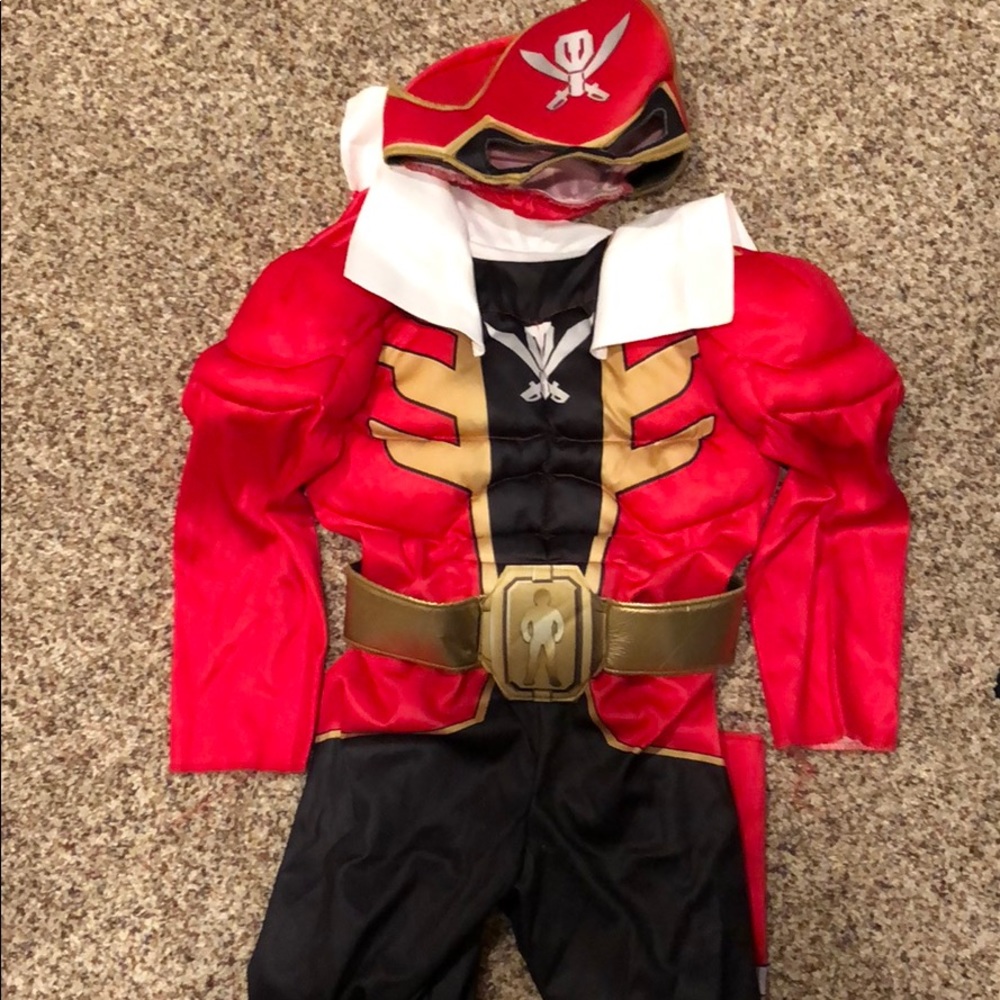 Power ranger mega force red ranger costume